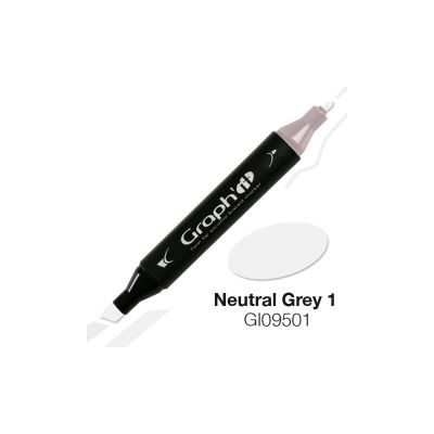 MARQUEUR GRAPH\'IT NEUTRAL GREY 1 9501