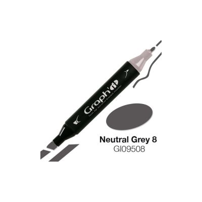 MARQUEUR GRAPH\'IT NEUTRAL GREY 8 9508