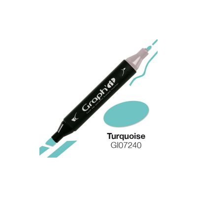 MARQUEUR GRAPH\'IT TURQUOISE 7240