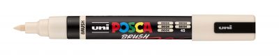 MARQUEUR POSCA POINTE MOYENNE BRUSH BEIGE