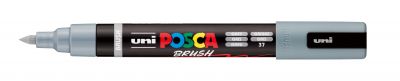 MARQUEUR POSCA POINTE MOYENNE BRUSH GRIS