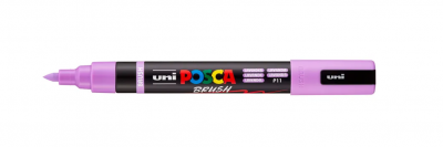 MARQUEUR POSCA POINTE MOYENNE BRUSH LAVANDE