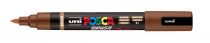 MARQUEUR POSCA POINTE MOYENNE BRUSH MARRON