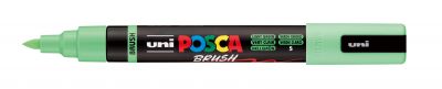 MARQUEUR POSCA POINTE MOYENNE BRUSH VERT CLAIR