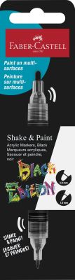 MARQUEUR SHAKE & PAINT BLACK EDITION NOIR