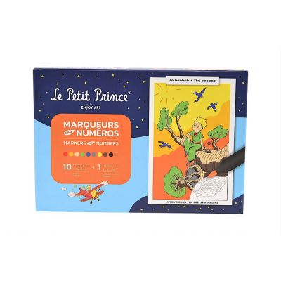 MARQUEURS PAR NUMEROS LE PETIT PRINCE - BAOBAB