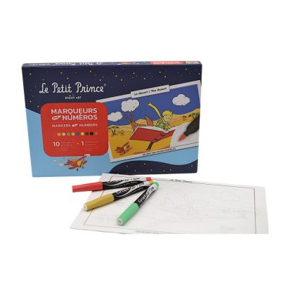 MARQUEURS PAR NUMEROS LE PETIT PRINCE - DESERT