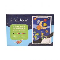 MARQUEURS PAR NUMEROS LE PETIT PRINCE - PLANETES