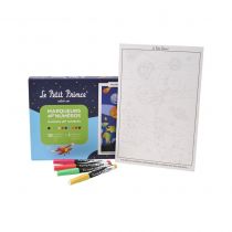 MARQUEURS PAR NUMEROS LE PETIT PRINCE - PLANETES