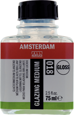 MEDIUM POUR GLACIS BRILLANT 75ML AMSTERDAM