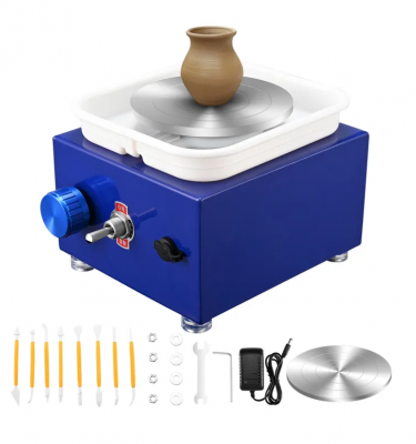 MINI TOUR DE POTERIE ELECTRIQUE 30 WATT - 2 Plateaux 6.5 et 10cm - 