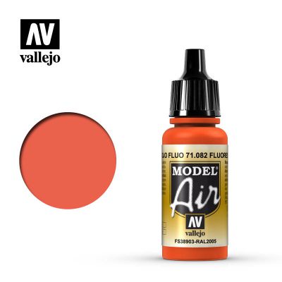 MODEL AIR FLUORESCENT RED 17ML