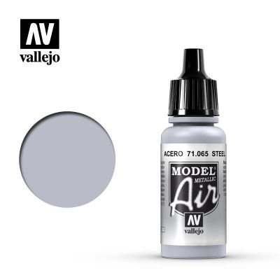MODEL AIR STEEL METALLIC 17ML