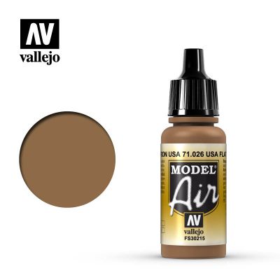MODEL AIR USA FLAT BROWN 17ML