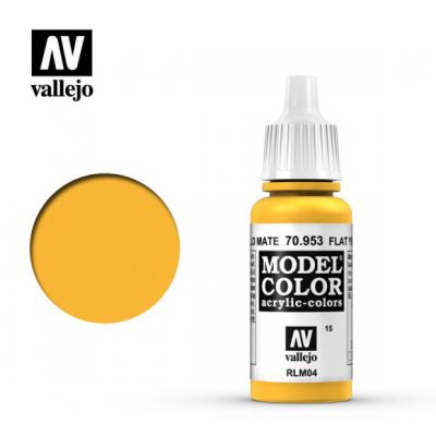 MODEL COLOR 015 FLAT YELLOW 17ML