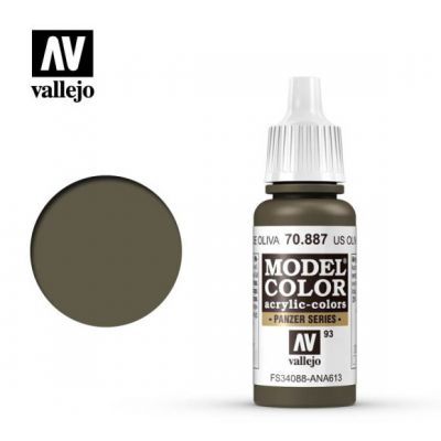MODEL COLOR 093 US OLIVE DRAB 17ML