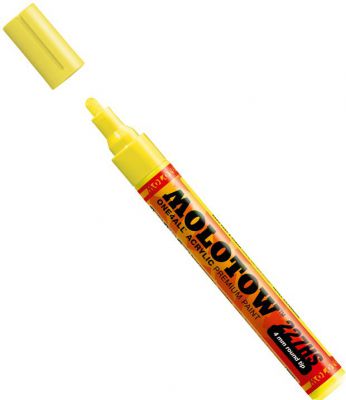 MOLOTOW� 227 HS ONE4ALL� 4MM JAUNE FLUO 220
