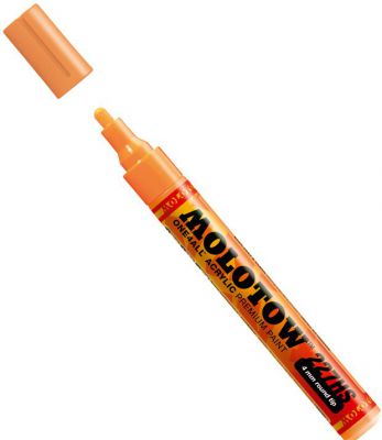MOLOTOW� 227 HS ONE4ALL� 4MM ORANGE FLUO 218