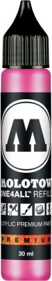 MOLOTOW� ONE4ALL� REFILL 30ML ROSE FLUO 217