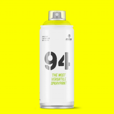 MONTANA 94 FLUORESCENTE 400ML JAUNE