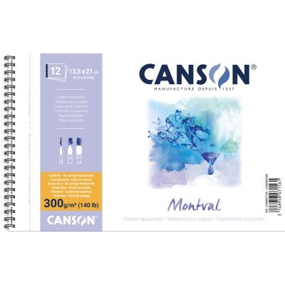 MONTVAL GRAIN FIN SPIRALE 13.5x21CM 300G/M�