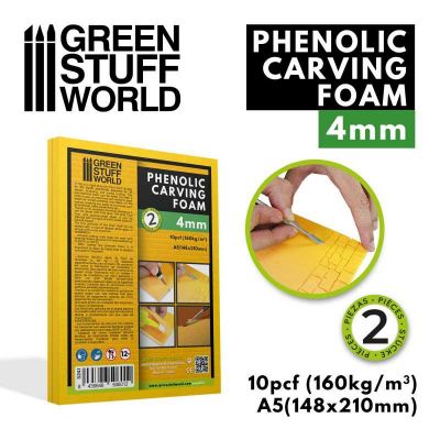 Mousse ph�nolique 4 mm - Taille A5