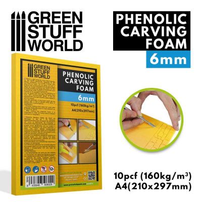 Mousse Ph�nolique 6 mm - Taille A4
