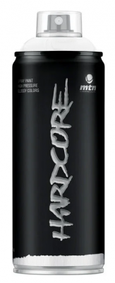 MTN Hardcore 400ml  - R-9010 Blanc Divinit�