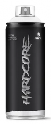 MTN Hardcore 400ml - Blanc Satin�