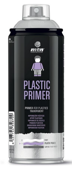 MTN PRO Apprêt Plastique Transparent 400ml