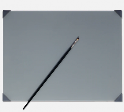 New Wave - POSH Grey Glass Table Top Palette 22.8x30.5cm