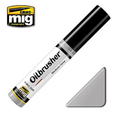 OILBRUSHER MEDIUM GREY 10ML