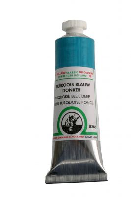 OLD HOLLAND - HUILE EXTRA-FINE 40ML BLEU TURQUOISE FONC�