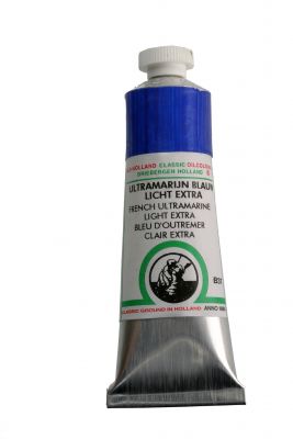 OLD HOLLAND - HUILE EXTRA-FINE 40ML FRENCH ULTRAMARINE LIGHT EXTRA