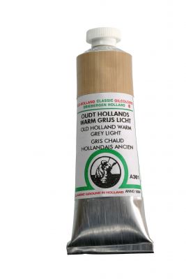 OLD HOLLAND - HUILE EXTRA-FINE 40ML GRIS CHAUD CLAIR OLD HOLLAND