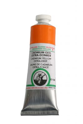 OLD HOLLAND - HUILE EXTRA-FINE 40ML JAUNE DE CADMIUM EXTRA FONC�