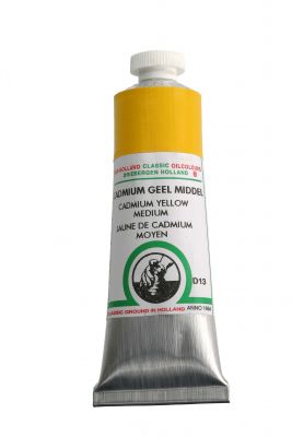 OLD HOLLAND - HUILE EXTRA-FINE 40ML JAUNE DE CADMIUM MOYEN