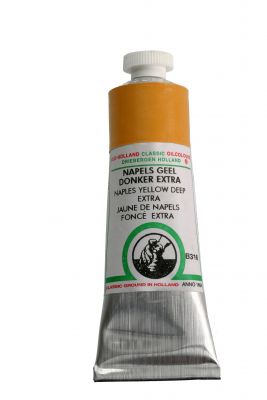 OLD HOLLAND - HUILE EXTRA-FINE 40ML JAUNE DE NAPLES FONC� EXTRA