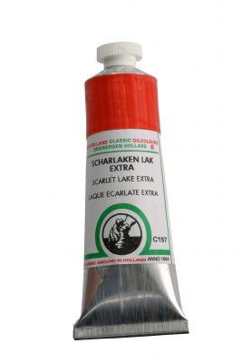 OLD HOLLAND - HUILE EXTRA-FINE 40ML LAQUE �CARLATE EXTRA