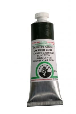 OLD HOLLAND - HUILE EXTRA-FINE 40ML LAQUE VERT DE HOOKER CLAIR EXTRA