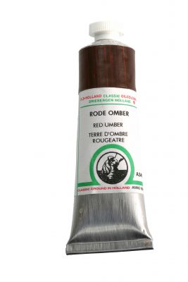 OLD HOLLAND - HUILE EXTRA-FINE 40ML RED UMBER