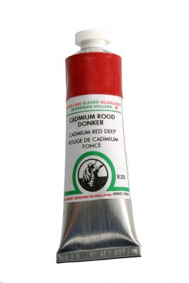 OLD HOLLAND - HUILE EXTRA-FINE 40ML ROUGE DE CADMIUM FONC�