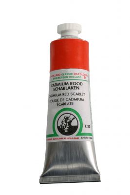 OLD HOLLAND - HUILE EXTRA-FINE 40ML ROUGE �CARLATE DE CADMIUM