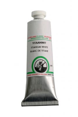 OLD HOLLAND - HUILE EXTRA-FINE 40ML TITANIUM WHITE