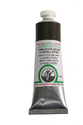 OLD HOLLAND - HUILE EXTRA-FINE 40ML VAN DYCK BROWN (CASSEL) EXTRA