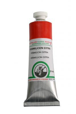 OLD HOLLAND - HUILE EXTRA-FINE 40ML VERMILION EXTRA
