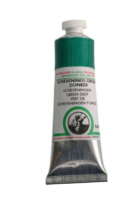 OLD HOLLAND - HUILE EXTRA-FINE 40ML VERT FONC� DE SCHEVENINGEN