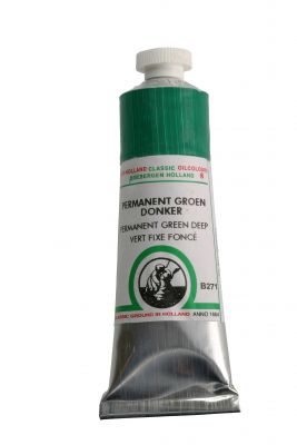 OLD HOLLAND - HUILE EXTRA-FINE 40ML VERT PERMANENT FONC�