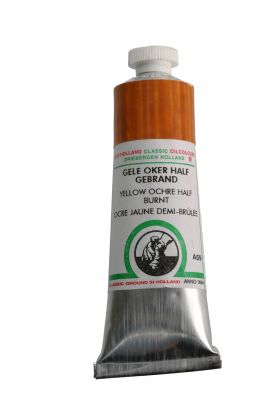 OLD HOLLAND - HUILE EXTRA-FINE 40ML YELLOW OCHRE HALF BURNT