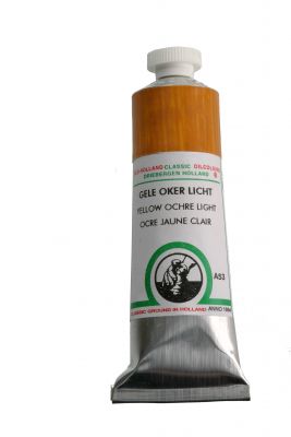 OLD HOLLAND - HUILE EXTRA-FINE 40ML YELLOW OCHRE LIGHT